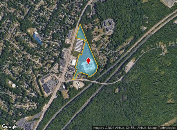  550 Providence Hwy, Walpole, MA Parcel Map