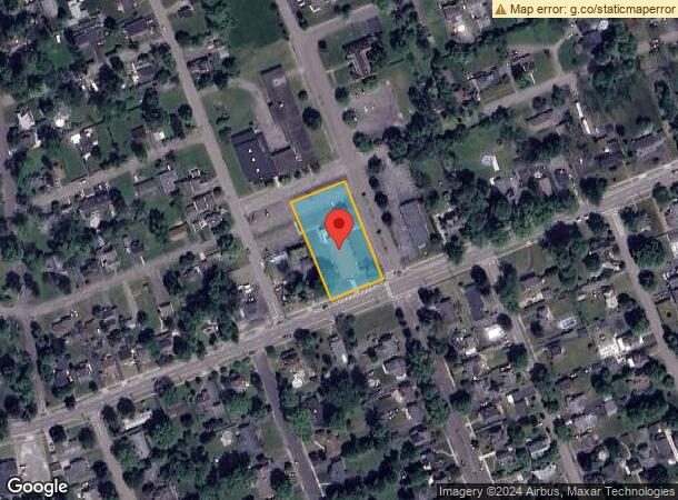  1100 W Church St, Elmira, NY Parcel Map