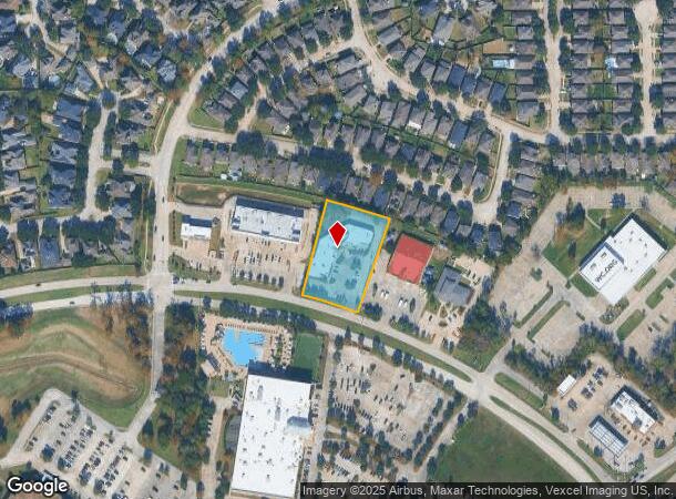 13551 Will Clayton Pkwy, Humble, TX Parcel Map