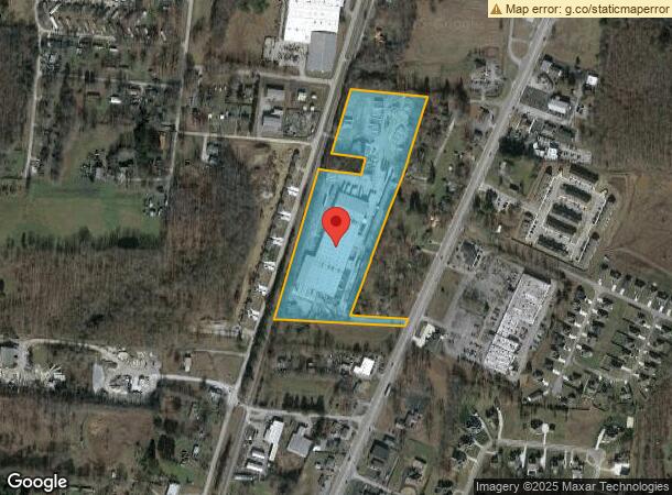  1324 Mcarthur St, Manchester, TN Parcel Map