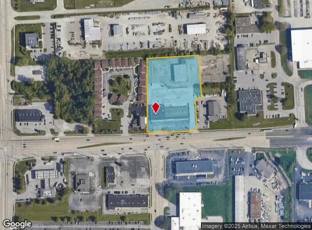  5450 W 86Th St, Indianapolis, IN Parcel Map