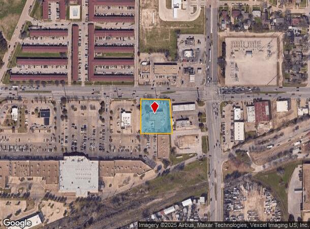  3404 W Illinois Ave, Dallas, TX Parcel Map