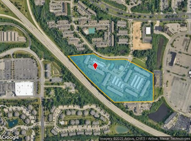  3055 Signature Blvd, Ann Arbor, MI Parcel Map