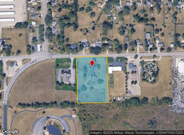 1206 W Russell Rd, Tecumseh, MI Parcel Map