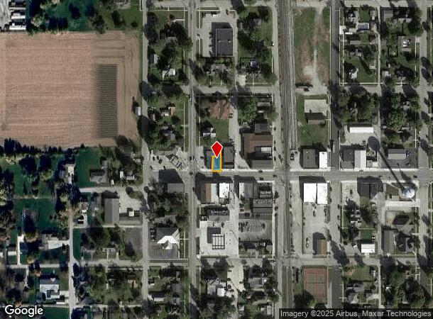 116 W 3Rd St, Brookston, IN Parcel Map