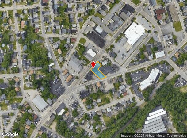  212 Washington St, West Warwick, RI Parcel Map