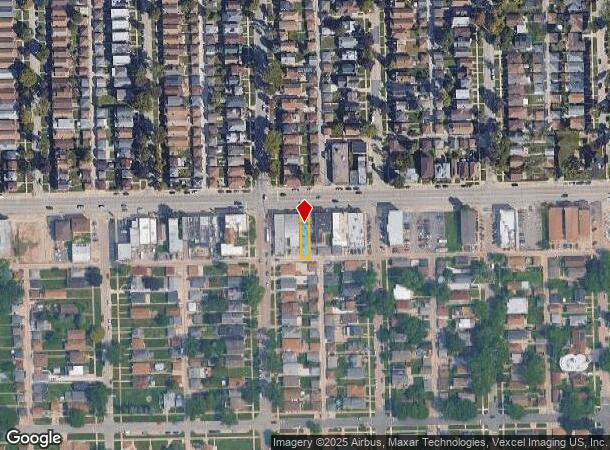  6737 Pershing Rd, Stickney, IL Parcel Map