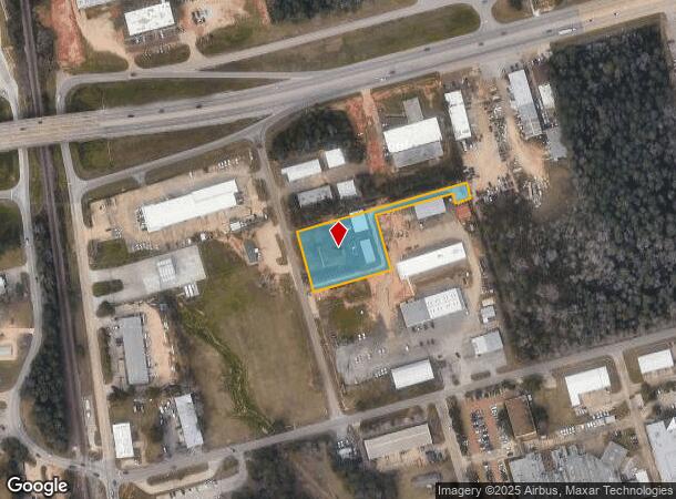  2300 Holloman St, Conroe, TX Parcel Map