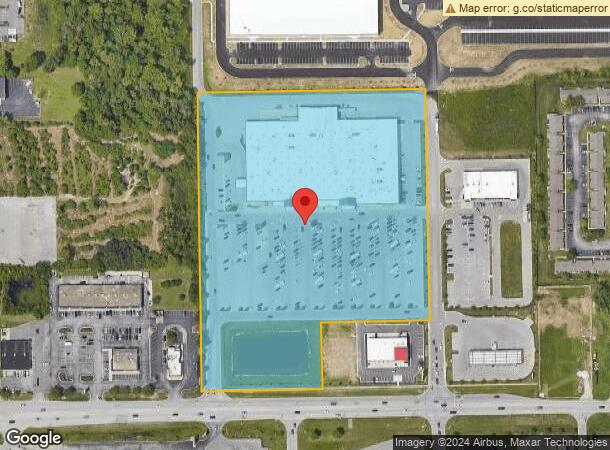  5350 E Thompson Rd, Indianapolis, IN Parcel Map