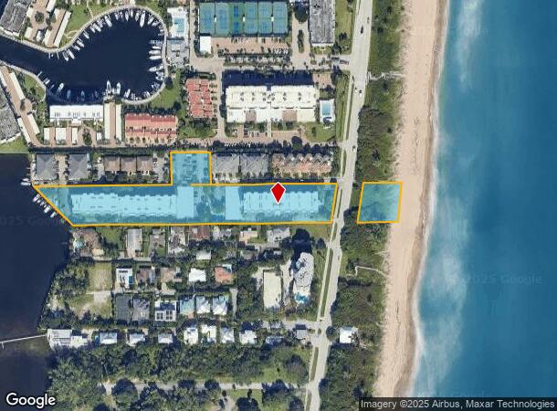 2519 N Ocean Blvd, Boca Raton, FL Parcel Map