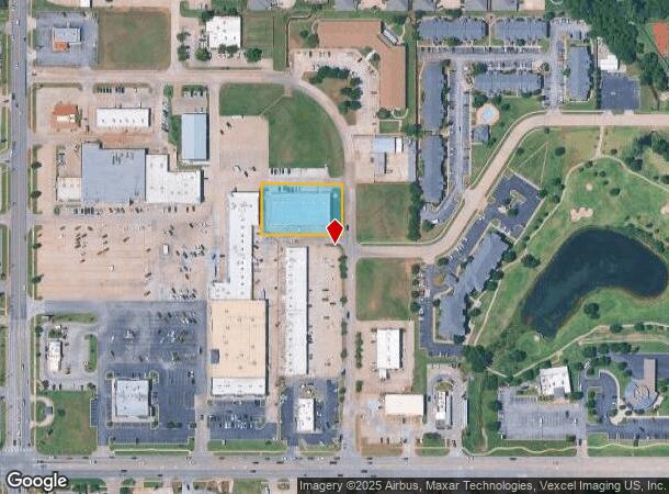  317 N Trade Center Ter, Mustang, OK Parcel Map