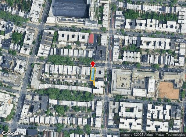  1110 Carroll St, Brooklyn, NY Parcel Map