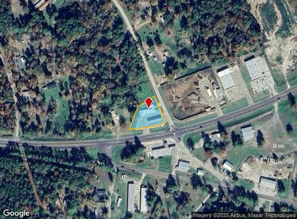  6899 Us Highway 190 Rd W, Pointblank, TX Parcel Map