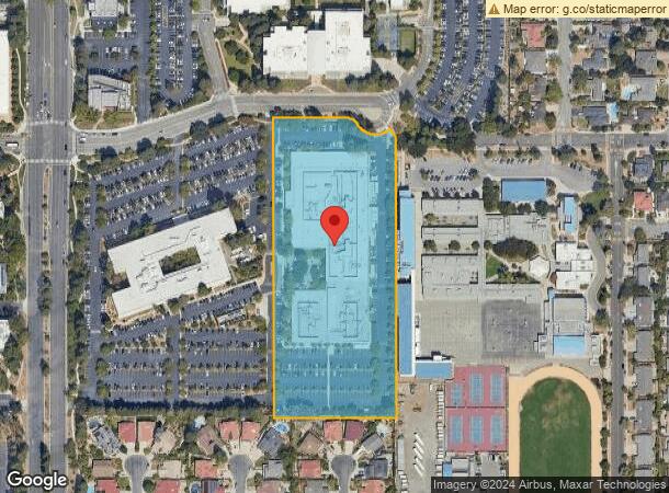  20400 Mariani Ave, Cupertino, CA Parcel Map