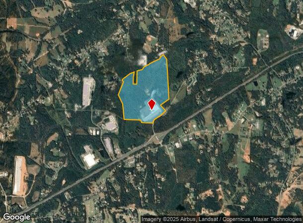 600 Causby Rd, Morganton, NC Parcel Map