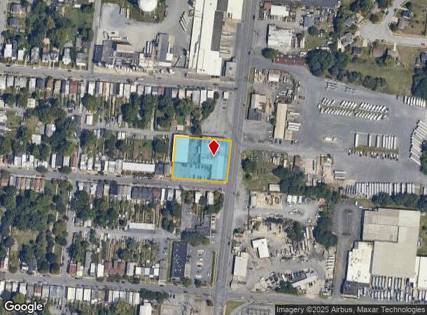 257 E 6Th St, Frederick, MD Parcel Map