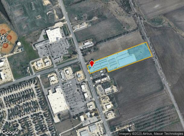  3706 N Main St, Taylor, TX Parcel Map
