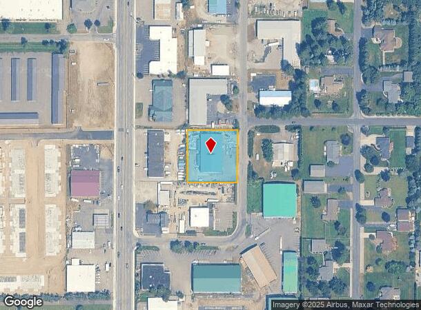 7551 N Aqua Cir, Dalton Gardens, ID Parcel Map