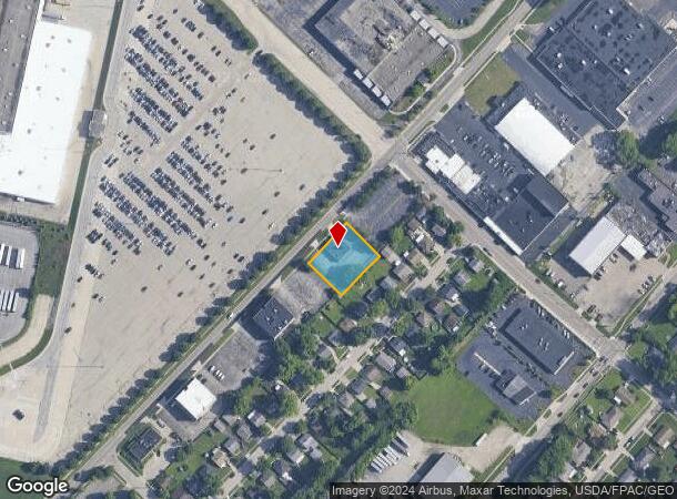  3816 Kettering Blvd, Moraine, OH Parcel Map