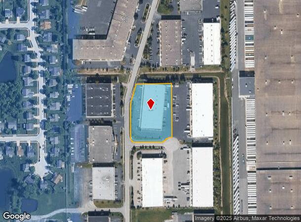  481 Southpoint Cir, Brownsburg, IN Parcel Map