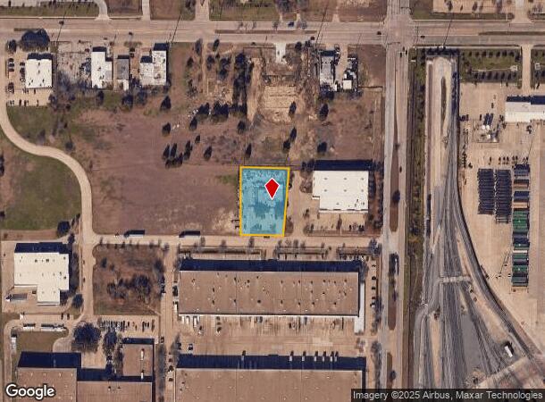  4625 Eastover Dr, Mesquite, TX Parcel Map