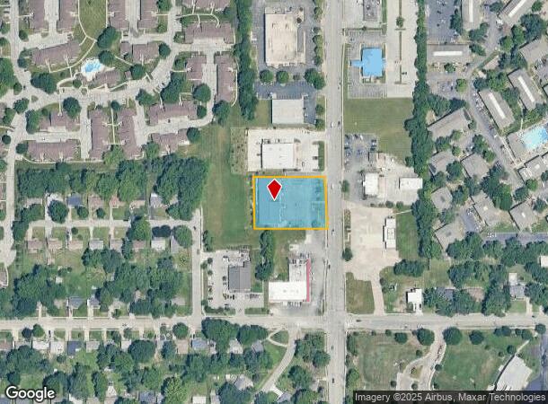  6634 Nieman Rd, Shawnee, KS Parcel Map