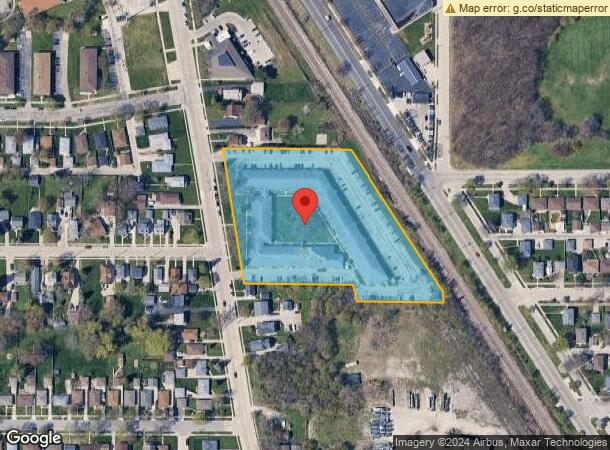  4300 S Nicholson Ave, Saint Francis, WI Parcel Map