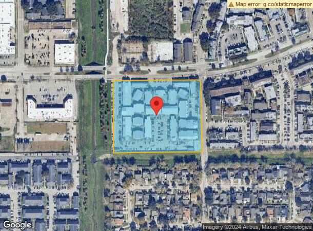  6405 W Bellfort Ave, Houston, TX Parcel Map