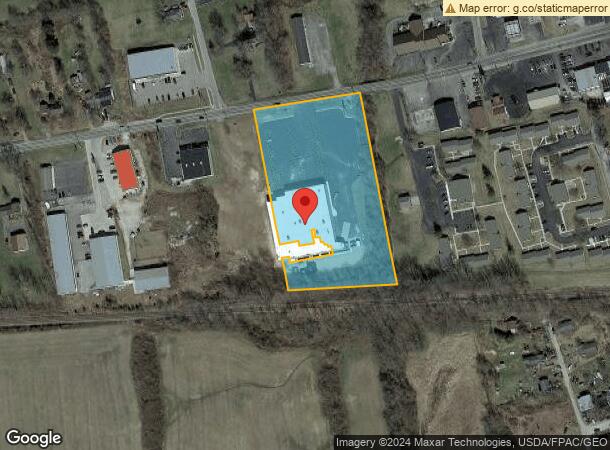  1300 Jefferson St, Greenfield, OH Parcel Map