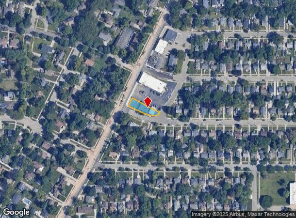 2436 Plainfield Ave Ne, Grand Rapids, MI Parcel Map