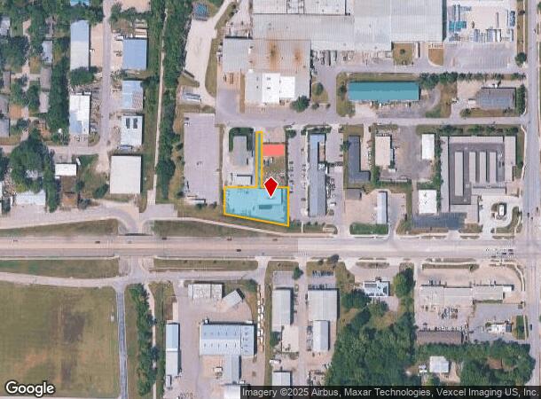 641 E 22Nd St, Lawrence, KS Parcel Map