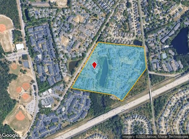 751 Mallet Hill Rd, Columbia, SC Parcel Map