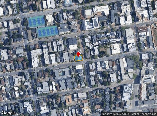 2446 Dana St, Berkeley, CA Parcel Map