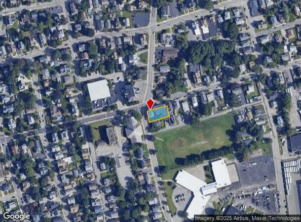 213 Walcott St, Pawtucket, RI Parcel Map