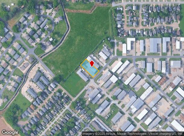  208 Row One, Lafayette, LA Parcel Map