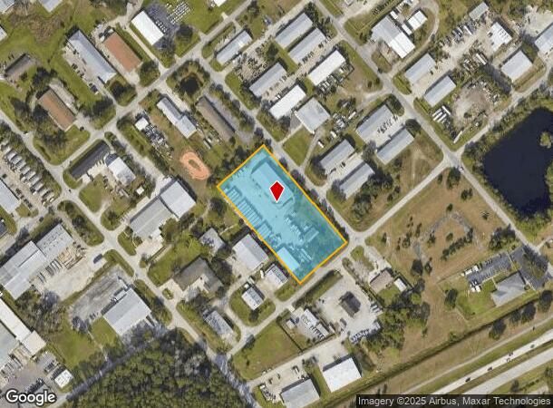  1325 Yorktown St, Deland, FL Parcel Map