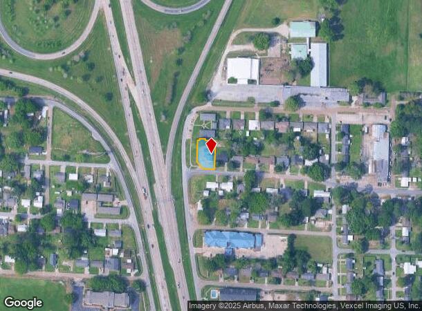  816 W Alexander St, Lafayette, LA Parcel Map