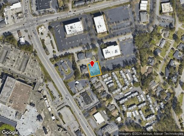  3614 Landmark Dr, Columbia, SC Parcel Map