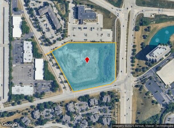 3 W Hillcrest Blvd, Hoffman Estates, IL Parcel Map