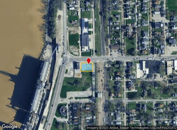  1202 Yondota St, Toledo, OH Parcel Map