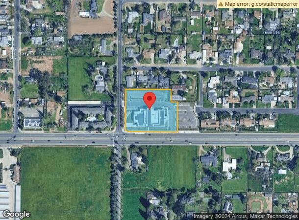  645 S Minnewawa Ave, Fresno, CA Parcel Map