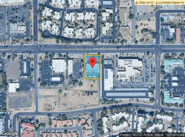  1655 W Chandler Blvd, Chandler, AZ Parcel Map