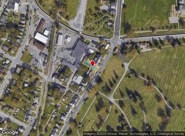  635 S Potomac St, Hagerstown, MD Parcel Map
