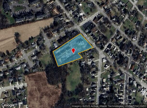 853 Xenia Ave, Wilmington, OH Parcel Map