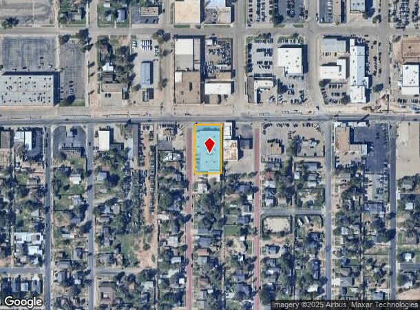  1415 19Th St, Lubbock, TX Parcel Map