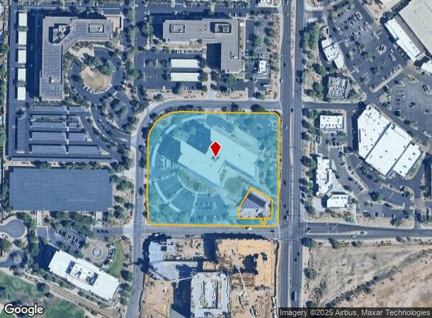  16220 N Scottsdale Rd, Scottsdale, AZ Parcel Map