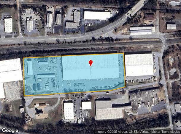  2 Space Dr, Taylors, SC Parcel Map