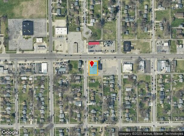 3818 W Western Ave, South Bend, IN Parcel Map