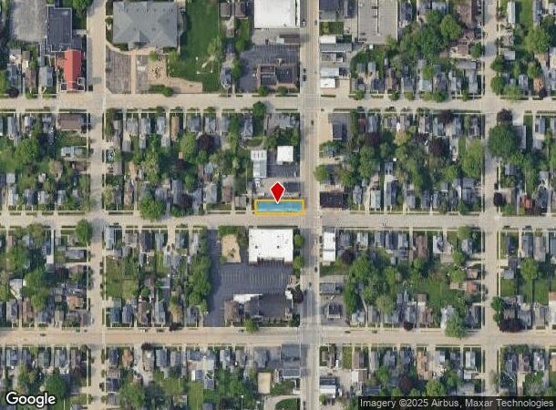206 W 12Th Ave, Oshkosh, WI Parcel Map