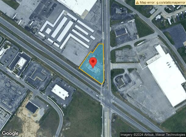  7640 S Anthony Blvd, Fort Wayne, IN Parcel Map